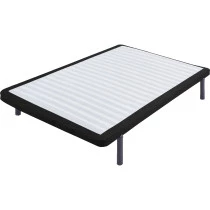 Sommier à lattes + pieds Apollon 140x190 - avec pieds