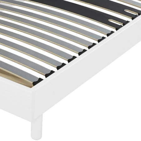 Sommier démonté matelas roulé