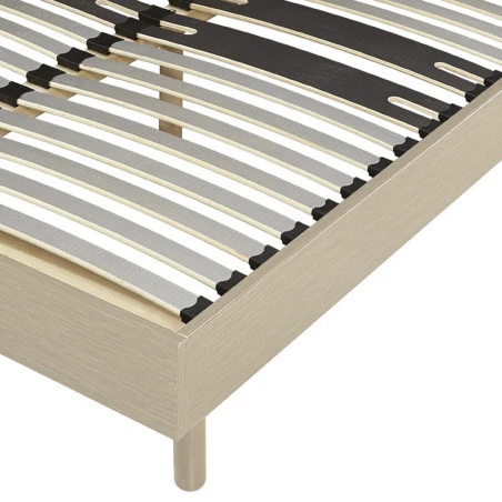 Sommier démonté matelas roulé