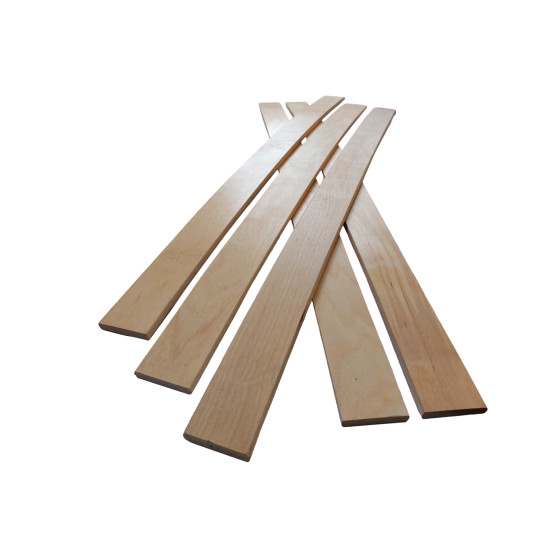 5 lattes lit 140 pour sommier / bz / clic clac