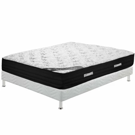 Ensemble ressorts Black Mattress 140x190