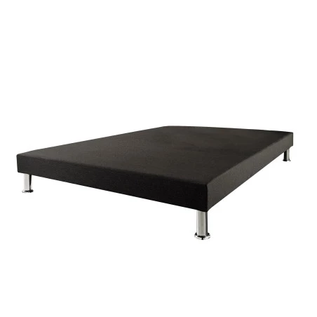 Sommier tapissier + jeu de pieds 140x200 Deco 12 lattes Sommier tapissier + jeu de pieds 140x200 Deco 12 lattes