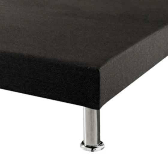 Sommier tapissier double avec pieds