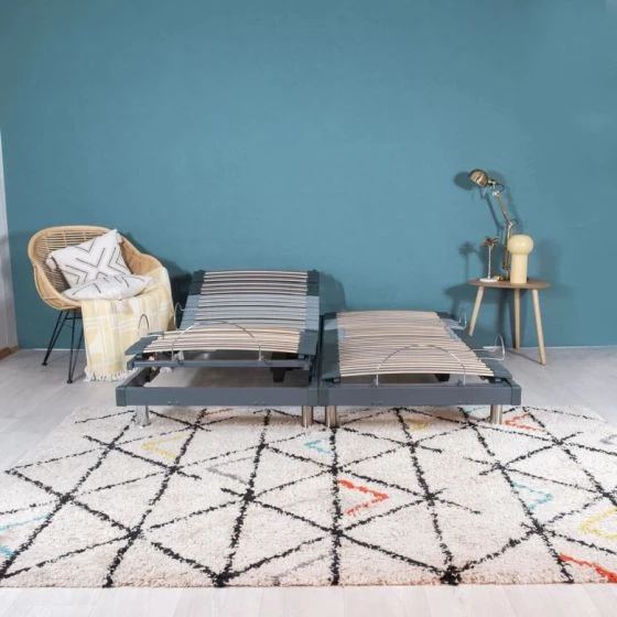 Lit électrique extra plat