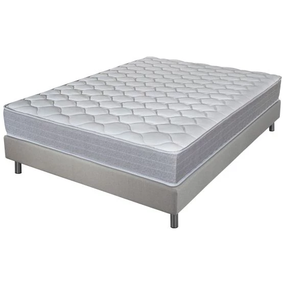 Sommier + Pieds + Matelas Madere Newkit Lin 160x200
