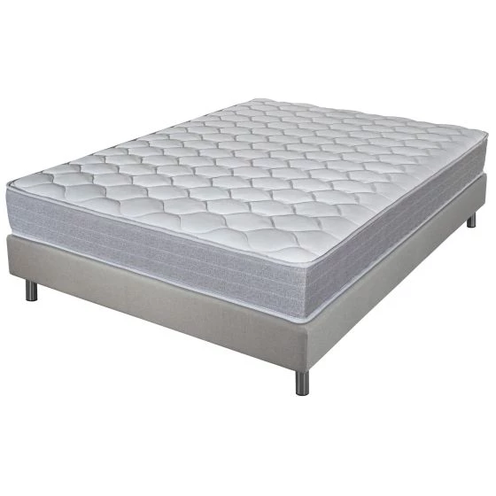 Sommier + Pieds + Matelas Madere Newkit Lin 140x190