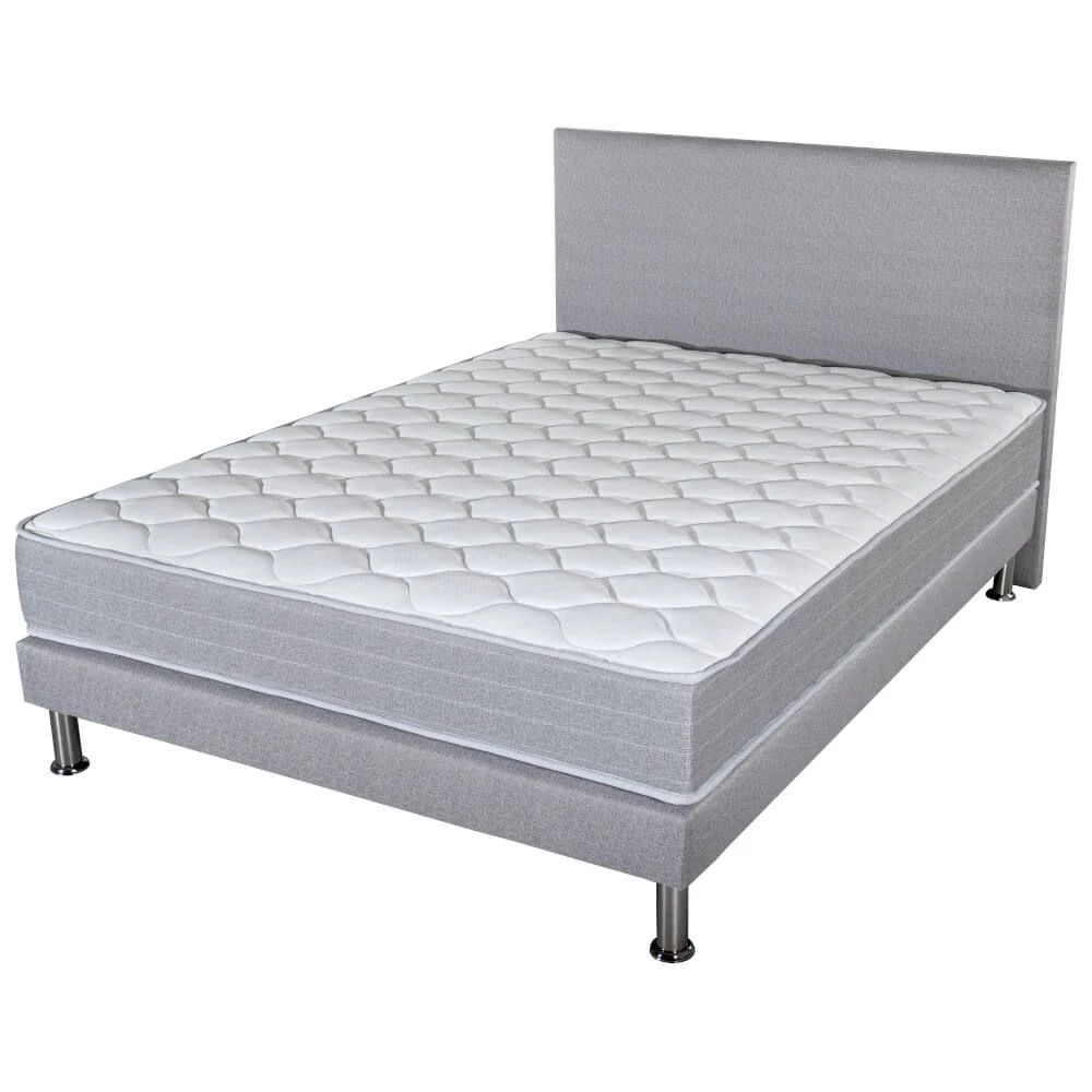 Ensemble tête de lit Madere SR9 gris 160x200
