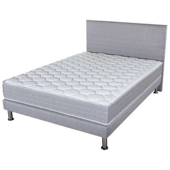 Ensemble tête de lit Madere SR9 gris 160x200