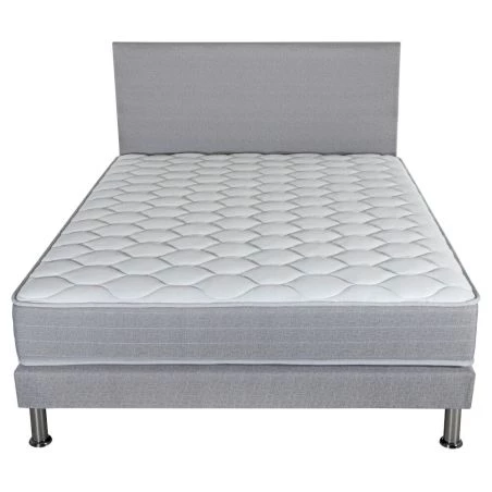 Ensemble tête de lit Madere SR9 gris 160x200