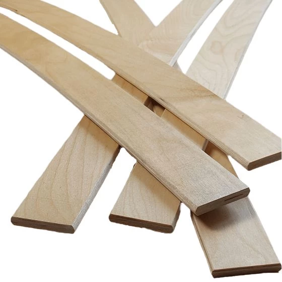 5 lattes - 680x53x8 mm - lit 140 - pour sommier / bz / clic clac