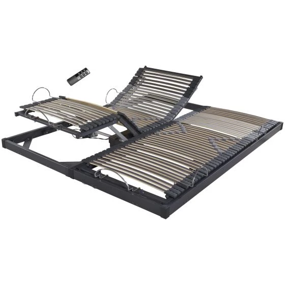 Lit électrique sans pieds 80+80x200 S50