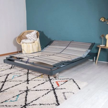 Lit électrique S50 + matelas Louxor 140x190