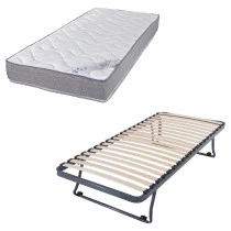 Sommier gigogne + matelas Wave 90x190