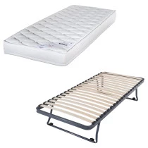 Sommier gigogne + matelas Marly 80x190