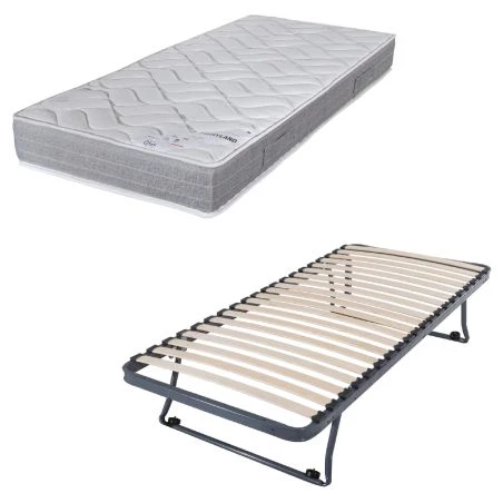 Sommier gigogne + matelas Maryland 90x190