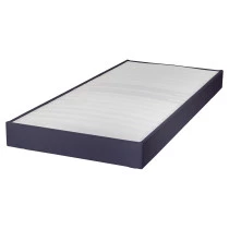 Sommier tapissier 70x190 Omega tissu volcan 18 lattes