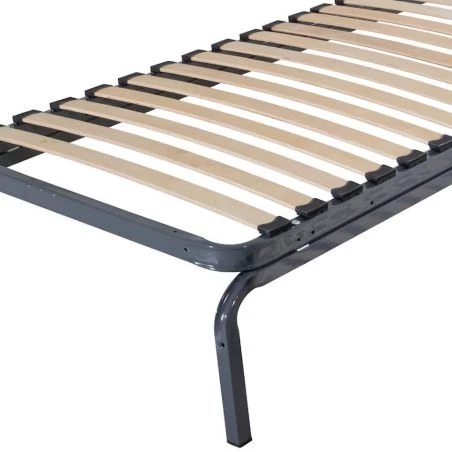 Lit métal gigogne + matelas Morgan 90x190