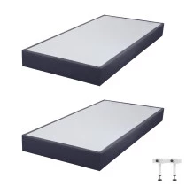 Sommier tapissier 80+80x200 SP18 20 lattes volcan