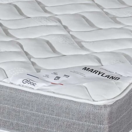 Lit métal gigogne + matelas Maryland 80x190