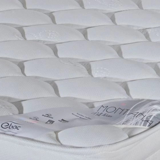 Sommier + Pieds + Matelas Béton DecoKit 90x190