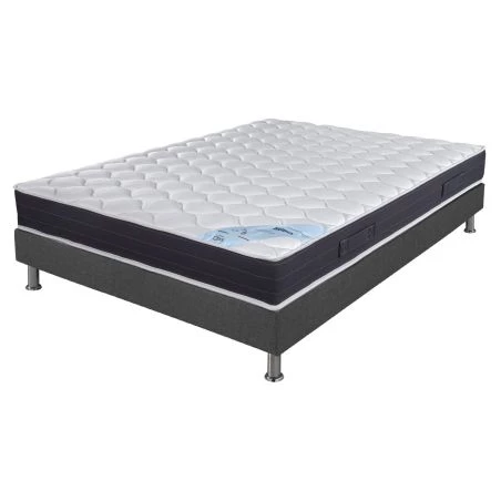 Ensemble tapissier Rubis Omega anthracite 160x200 Ensemble tapissier Rubis Omega anthracite 160x200