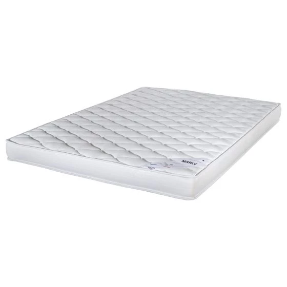 Sommier + Pieds + Matelas Marly Newkit Anthracite 140x190