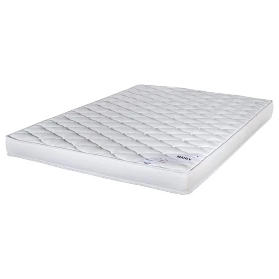 Sommier + Pieds + Matelas Marly Newkit Lin 90x190