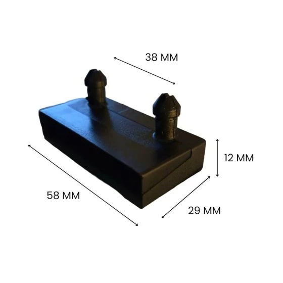 5 lattes + embouts - 680x53x8 mm - lit 140 - pour sommier / bz / clic clac