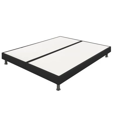 Sommier tapissier + pieds 80+80x200 SP18 26 lattes anthracite Sommier tapissier + pieds 80+80x200 SP18 26 lattes anthracite