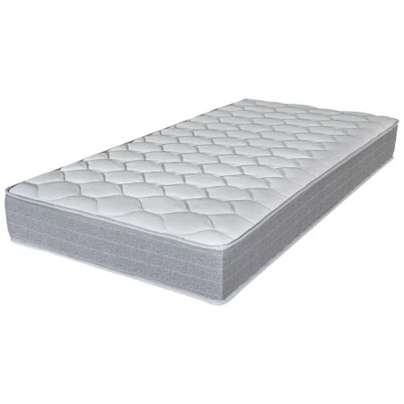 Sommier + Pieds + Matelas Madere Newkit tissu Crème 90x190
