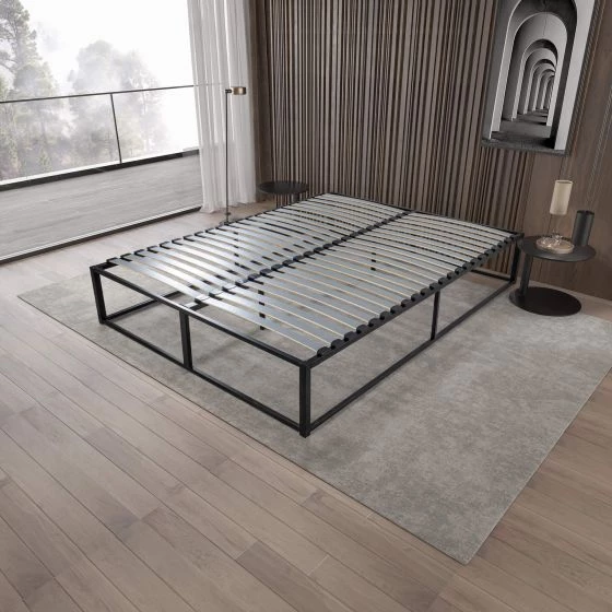Sommier surélevé KIT K27 + matelas Marly 140x190