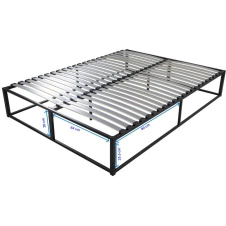 Sommier surélevé KIT K27 160x200