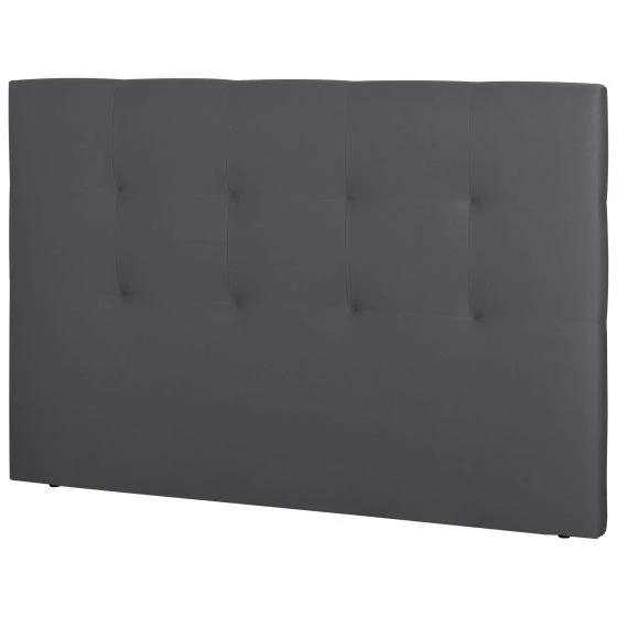 Tête de lit capitonnée Orane l.190 tissu volcan