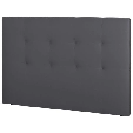 Tête de lit capitonnée Orane l.190 tissu volcan