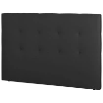 Tête de lit capitonnée Orane l.170 tissu anthracite