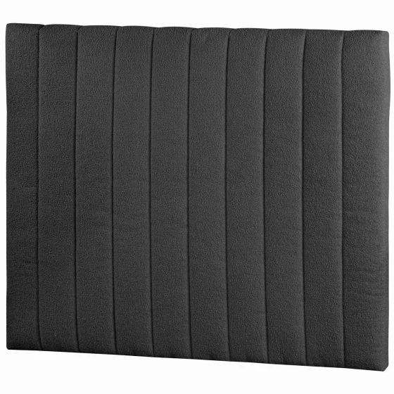 Tête de lit capitonnée Privilège l.170 tissu gris