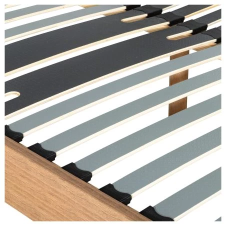 Sommier + Pieds + Matelas Chêne Oak DecoKit 160x200