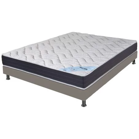 Ensemble tapissier Melior Omega simili taupe 120x190 Ensemble tapissier Melior Omega simili taupe 120x190