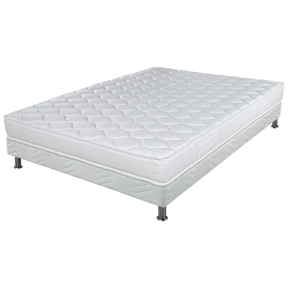 Ensemble tapissier Montana Omega strech blanc 140x200