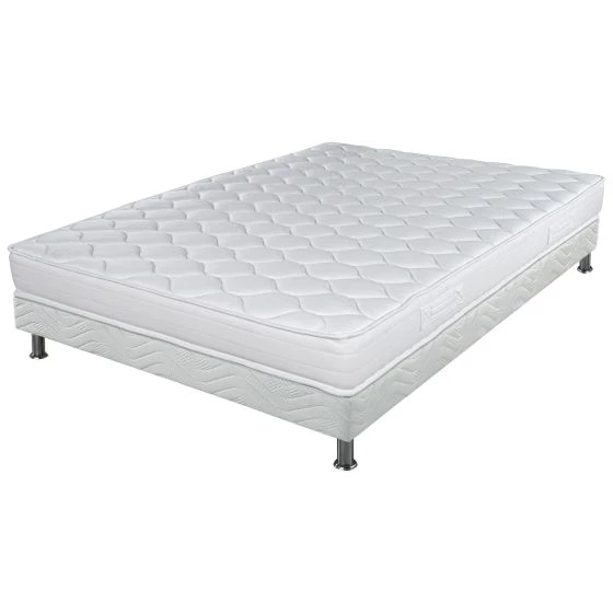 Ensemble tapissier Montana Omega strech blanc 140x200