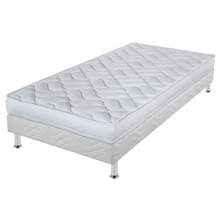 Ensemble tapissier Melissa Omega strech blanc 90x190