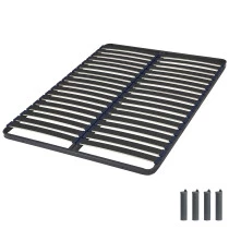 Sommier + jeu de pieds 140x200 C39 2x18 lattes