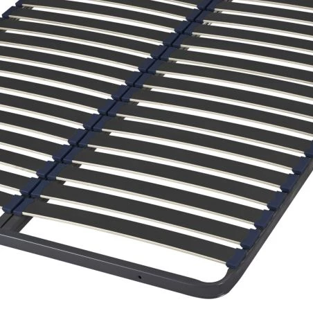 Sommier + jeu de pieds 90x190 C39 18 lattes