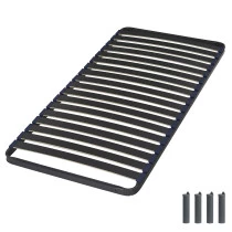 Sommier + jeu de pieds 90x190 C39 18 lattes