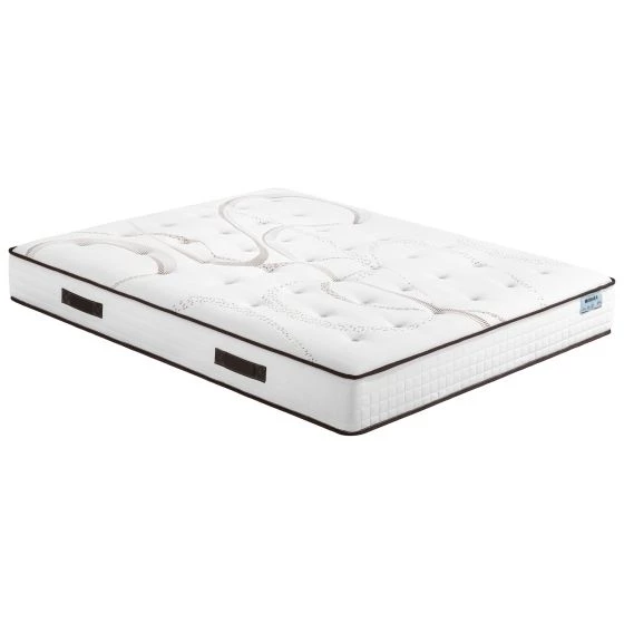 Sommier + Pieds + Matelas Moorea Newkit Bouclette 140x190