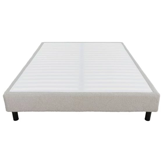 Sommier + Pieds + Matelas Myriade 4 Newkit Bouclette 160x200
