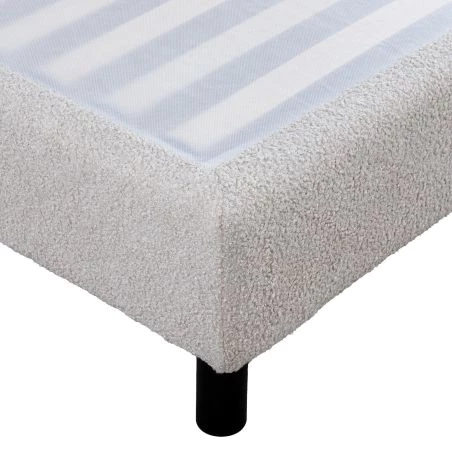 Sommier + Pieds + Matelas Myriade 4 Newkit Bouclette 160x200