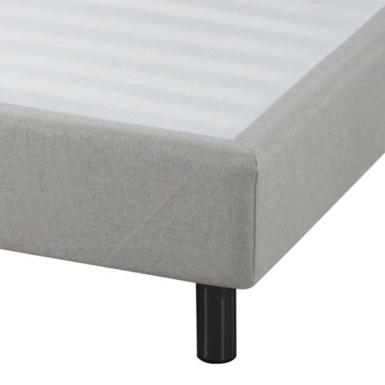 Sommier + Pieds + Matelas Ryad Newkit Lin 160x200