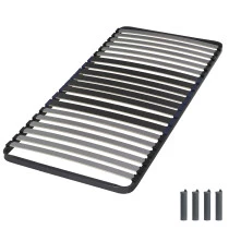 Sommier + pieds 90x190 20 lattes C34
