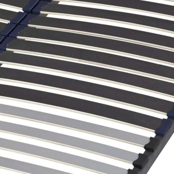 Sommier + pieds 80+80x200 2x21 lattes C34